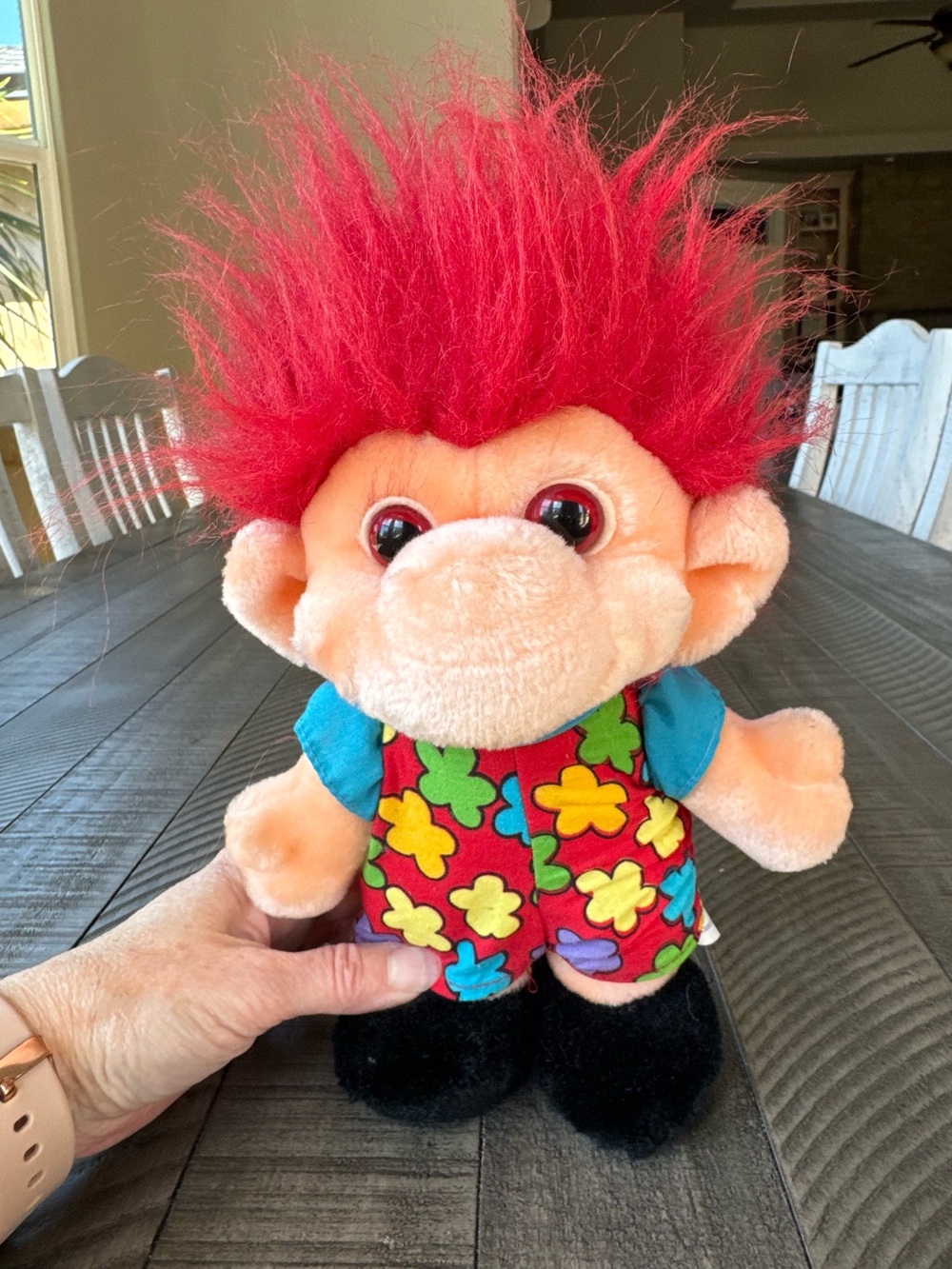 Vintage Trolio - Trolls Retro Nostalgic Plush Toy